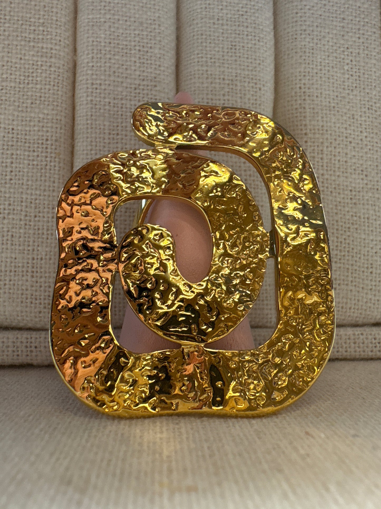 Anillo laberinto gold