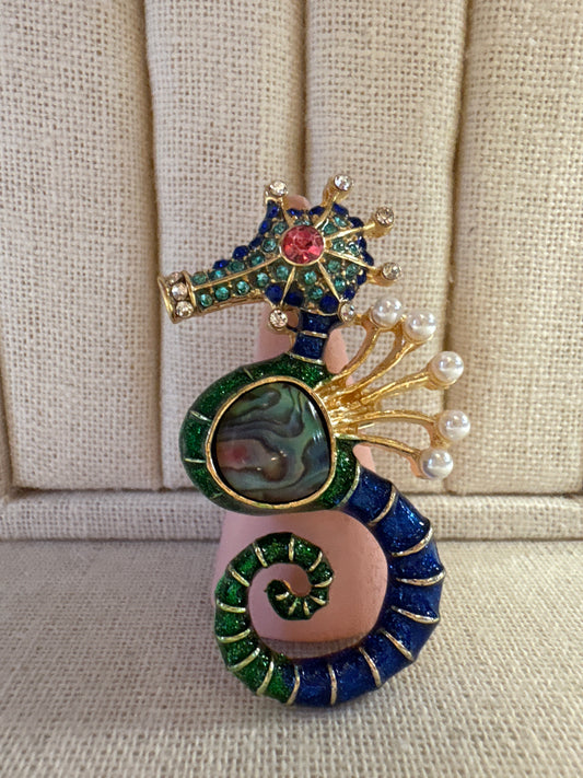 Anillo caballo marino