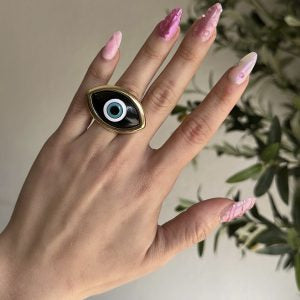 Anillo de ojo para protección azul